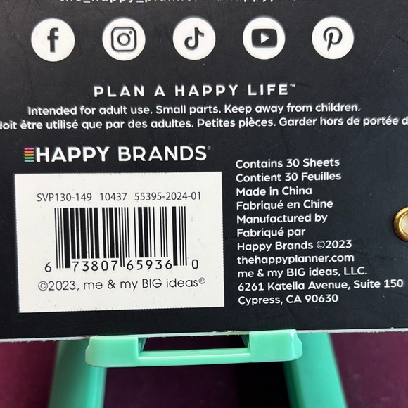 Happy Planner Home Design Sticker Set - Multicolor - Picture 2 of 3